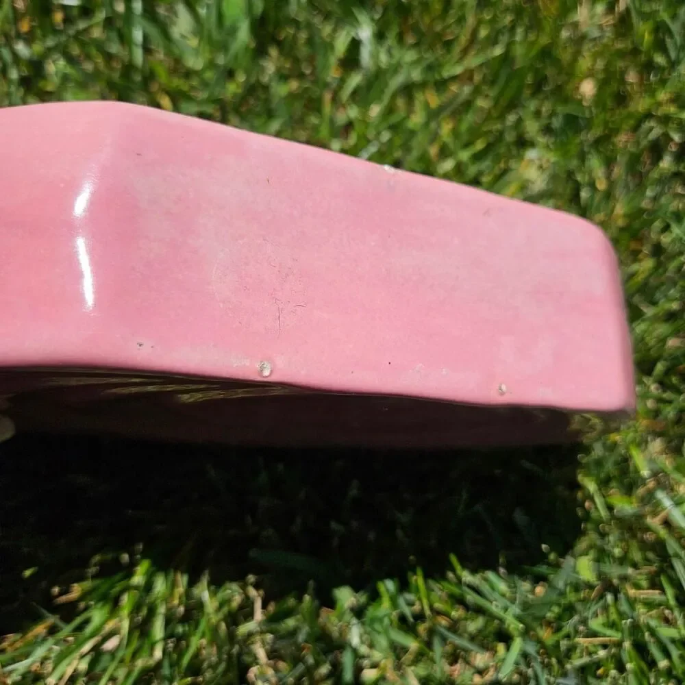 vintage art deco boho maximalism pink vase